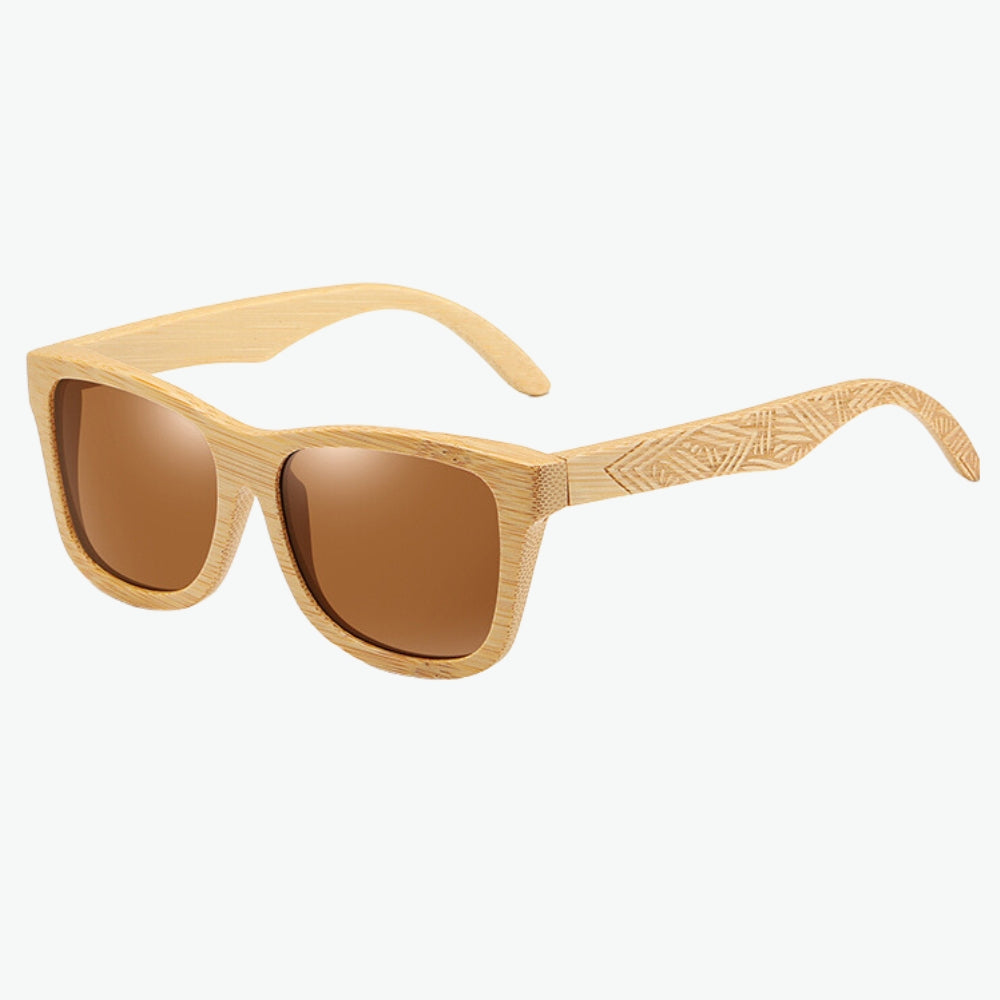 Lunette de soleil bambou best sale